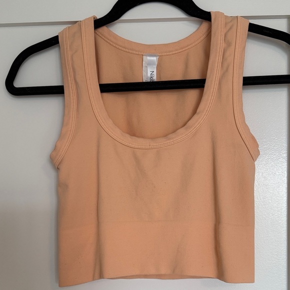 Nikibiki Peach Women's Crop Top - Picture 1 of 3